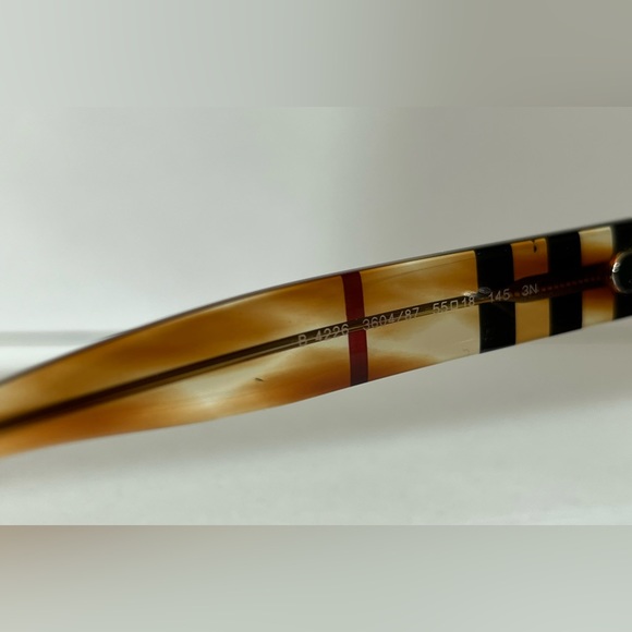 Burberry 4226 Sunglasses Black Havana 360487 New - Picture 4 of 6